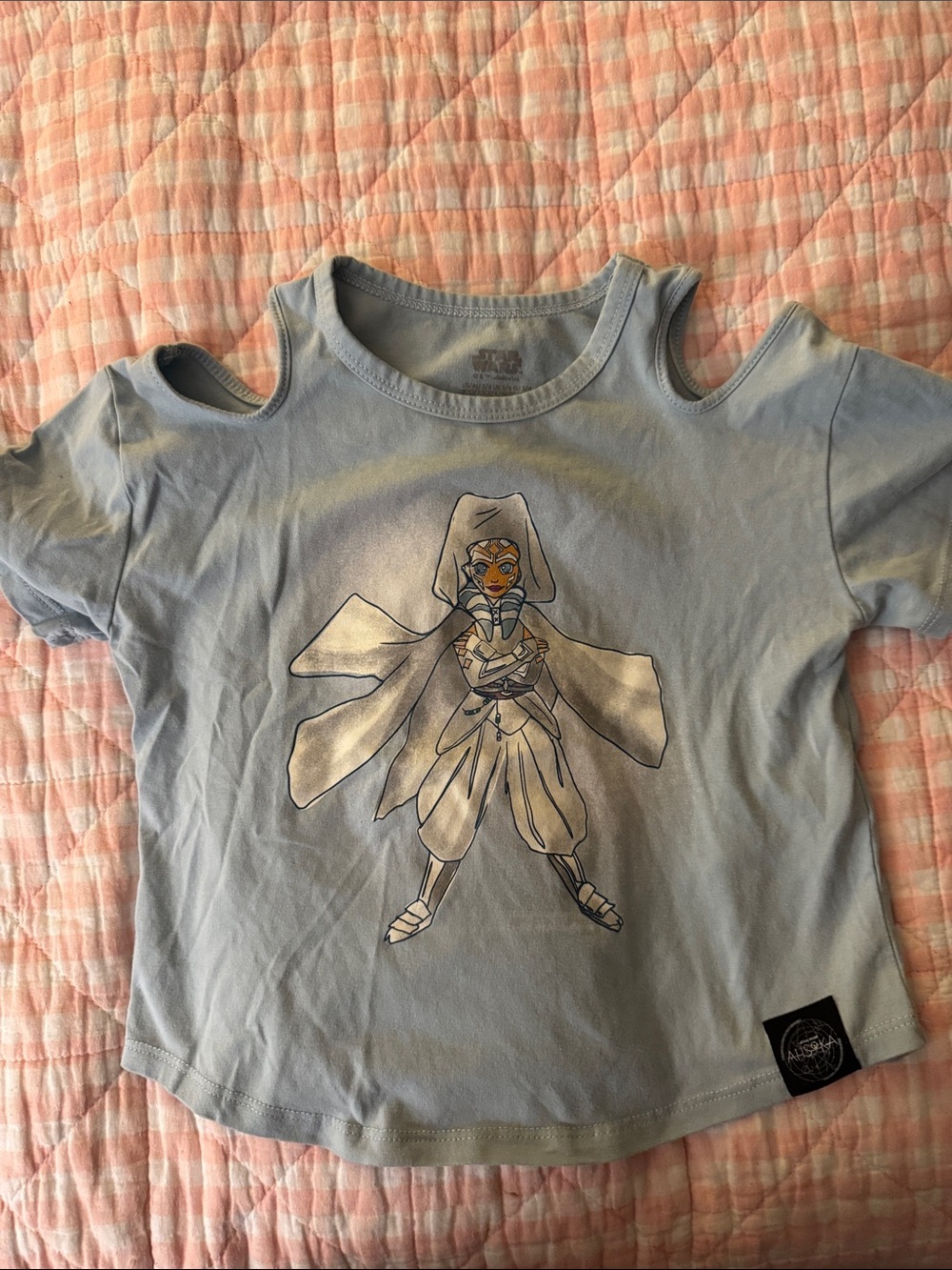 Disney Star Wars girls top Ahsoka 5/6 LIKE NEW